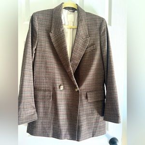 H&M double breasted blazer